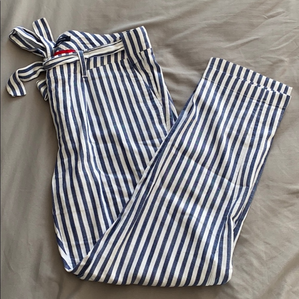 Tommy Hilfiger Striped Tie Pants